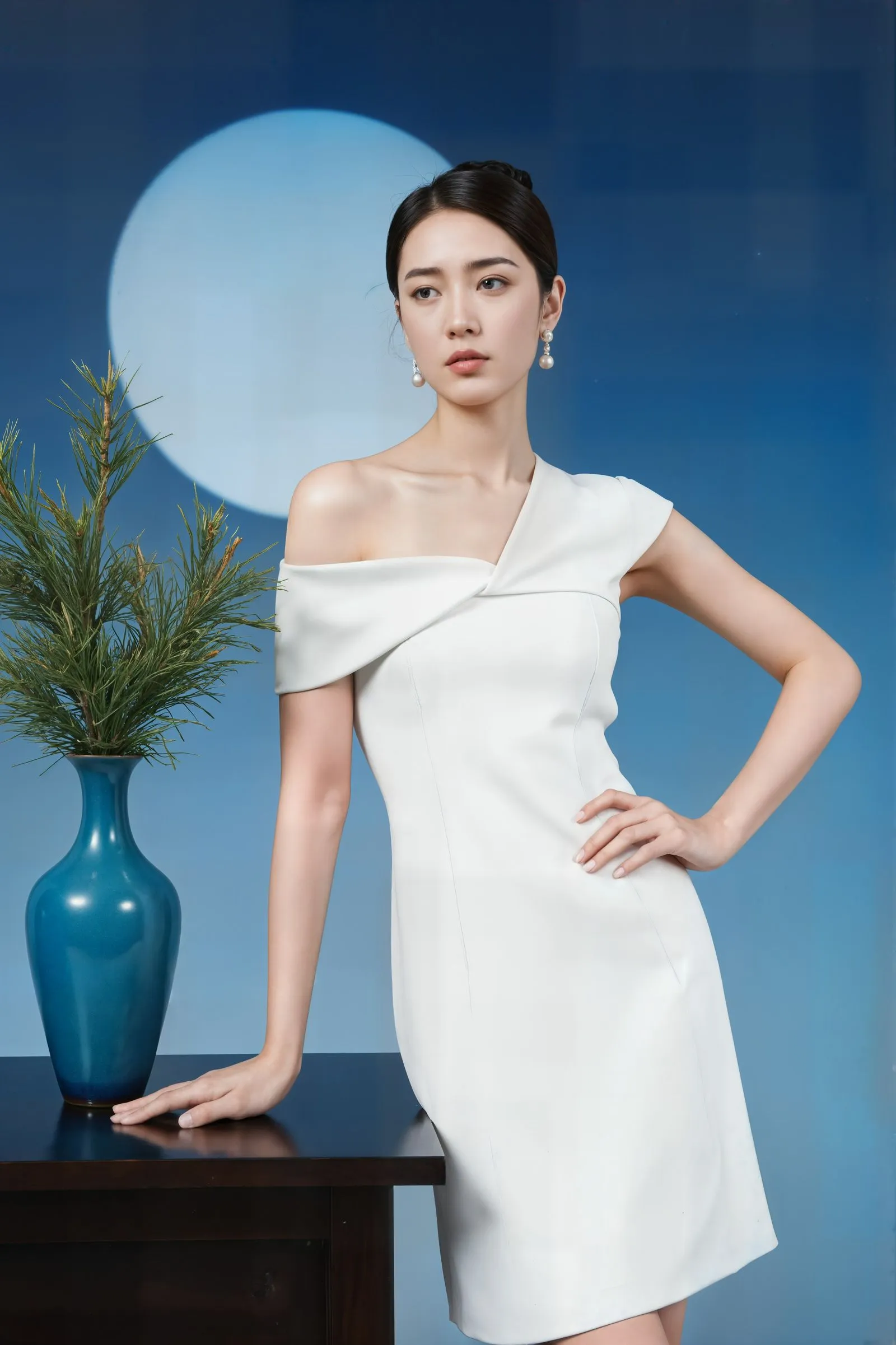 Elegant Woman Portrait 