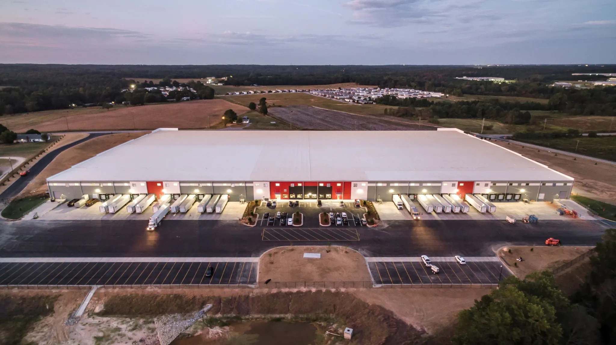 Industrial warehouse facility