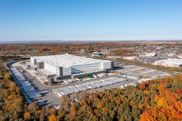 Large industrial facility